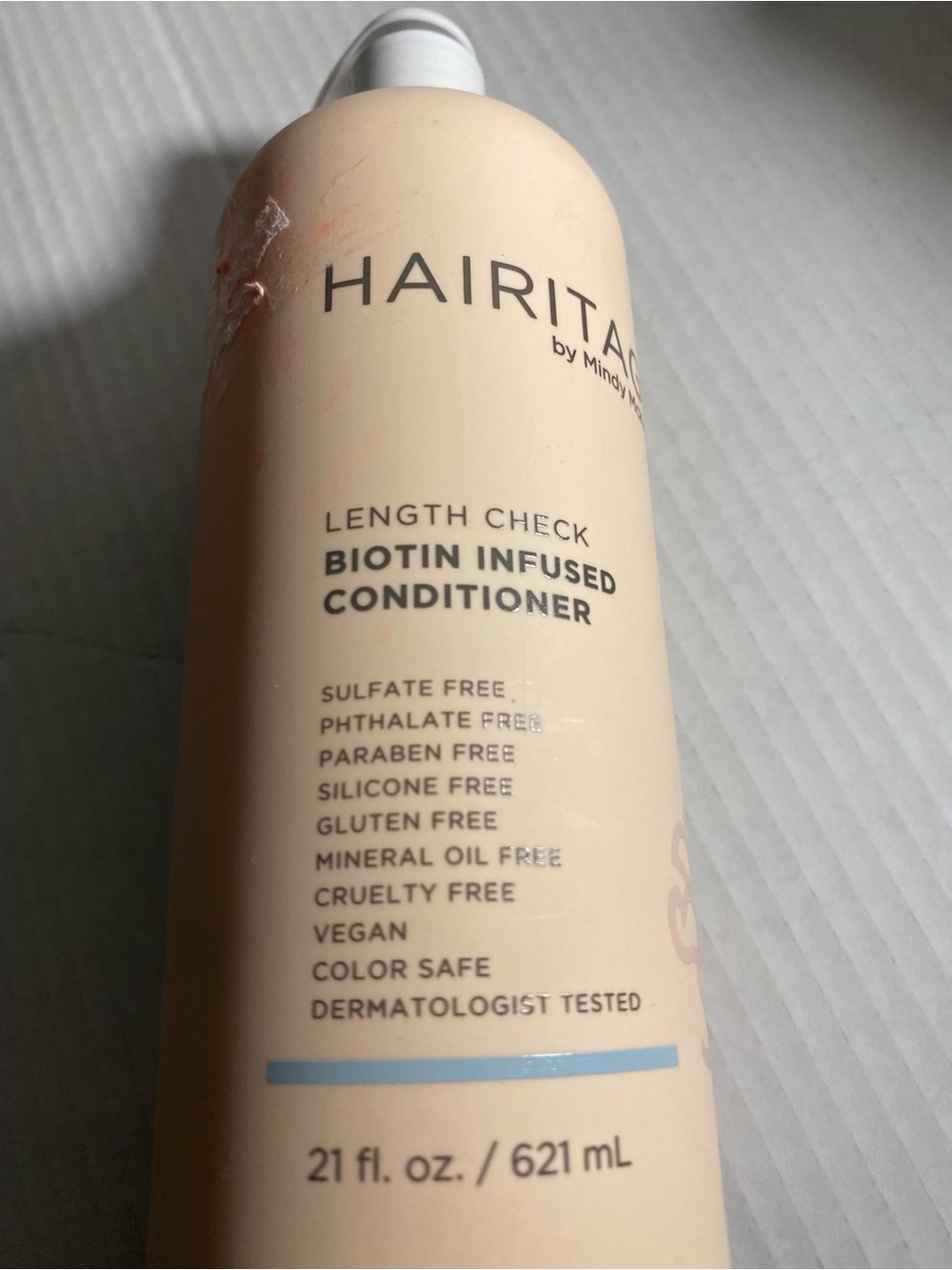 Hairitage Length Check Biotin Infused Conditioner never used - Cream